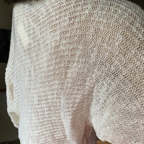 ~Posh Love Ivory High~Low Sweater~S/M~NWT's - Picture 11 of 11